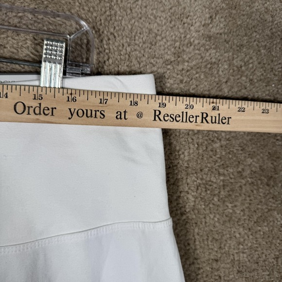 Chico's Zenergy So Slimming Leggings Womens 3 XL White Crop High Rise Pull On - Picture 4 of 15